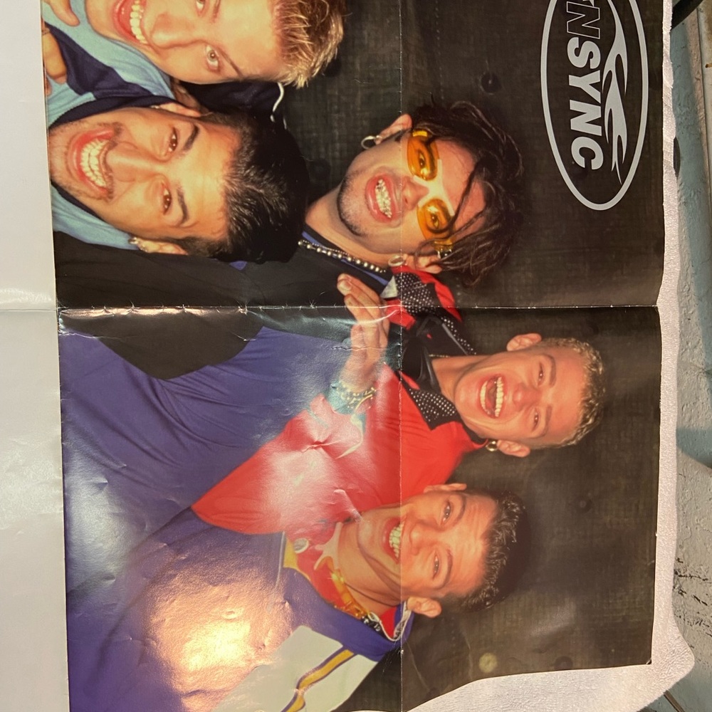 *NSYNC Poster and Gift Bag Set - Picture 6 of 8